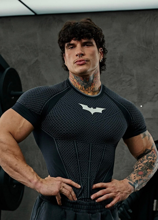 YounglA BATMAN COMPRESSION TEES